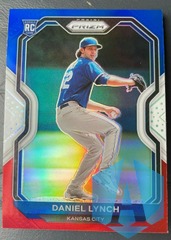 2021 Panini Prizm Daniel Lynch Rookie #53 Red White Blue Kansas City Royals